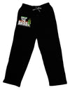 Drop The Bass Fish Relaxed Adult Lounge Pants-Lounge Pants-TooLoud-Black-Small-Davson Sales