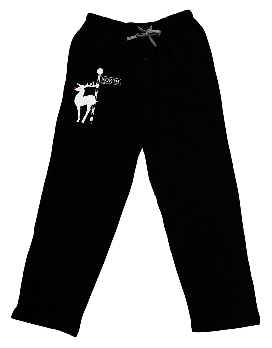 Rudolf the Ratchet Reindeer Adult Lounge Pants-Lounge Pants-TooLoud-Black-Small-Davson Sales