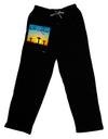 Three Crosses Sunrise - He Is Risen Adult Lounge Pants - Black by TooLoud-Lounge Pants-TooLoud-Black-Small-Davson Sales