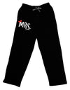 Matching Mr and Mrs Design - Mrs Bow Adult Lounge Pants - Black by TooLoud-Lounge Pants-TooLoud-Black-Small-Davson Sales