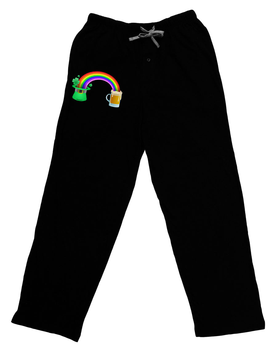 End Of The Rainbow - Beer Adult Lounge Pants-Lounge Pants-TooLoud-Black-Small-Davson Sales