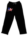 American Roots Design - American Flag Adult Lounge Pants by TooLoud-Lounge Pants-TooLoud-Black-Small-Davson Sales