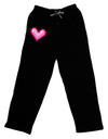 Pixel Heart Design B - Valentine's Day Adult Lounge Shorts - Red or Black by TooLoud-Lounge Shorts-TooLoud-Black-Small-Davson Sales