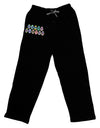 Easter Eggs Happy Easter Adult Lounge Pants - Black-Lounge Pants-TooLoud-Black-Small-Davson Sales