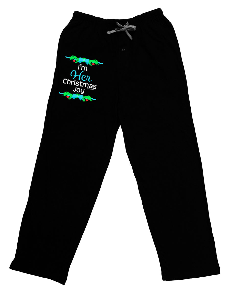 Her Christmas Joy Matching His & Hers Relaxed Adult Lounge Pants-Lounge Pants-TooLoud-Black-Small-Davson Sales