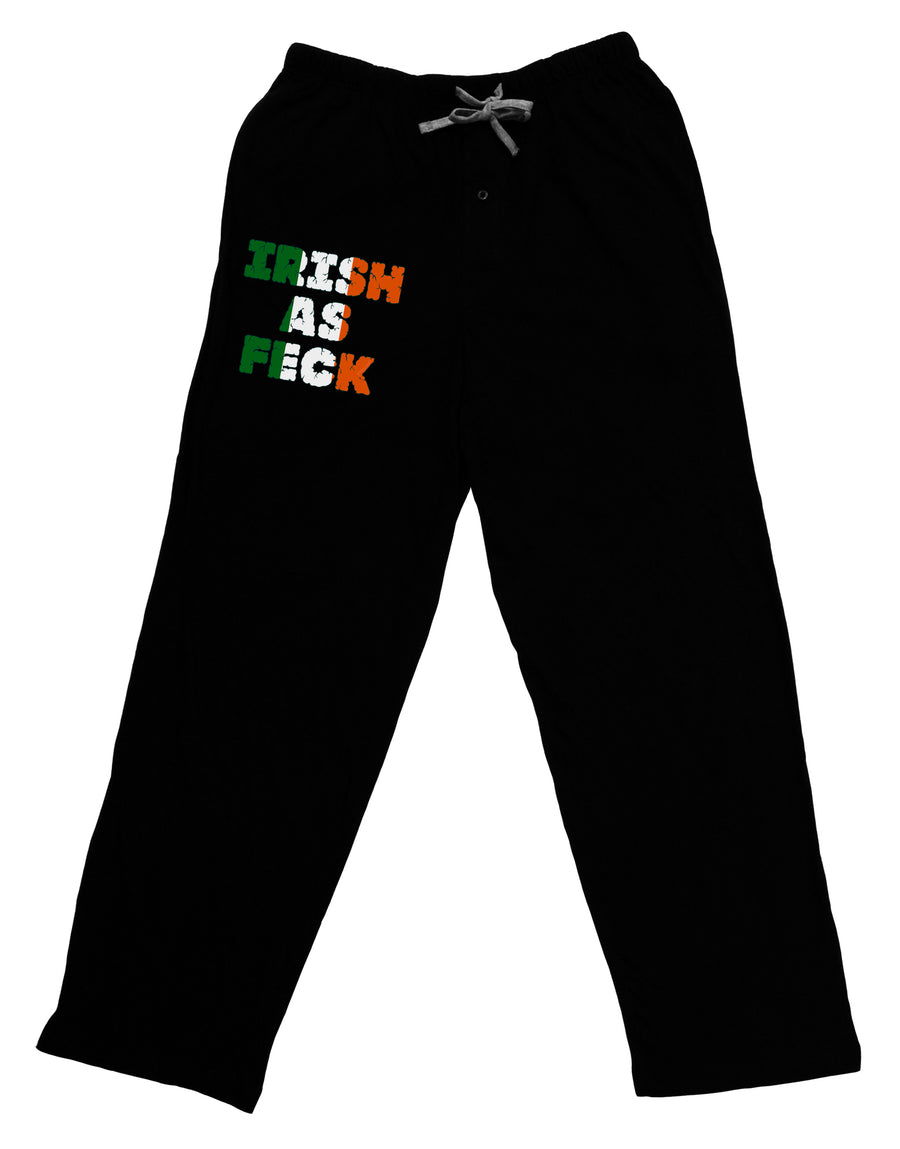 Irish As Feck Funny Adult Lounge Pants by TooLoud-Lounge Pants-TooLoud-Black-Small-Davson Sales