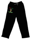 Christmas Candle with Text Relaxed Adult Lounge Pants-Lounge Pants-TooLoud-Black-Small-Davson Sales