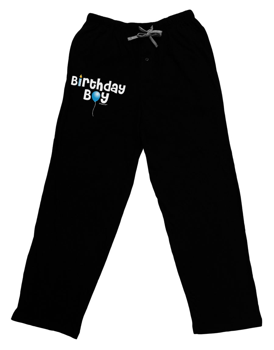 Birthday Boy - Candle and Balloon Adult Lounge Pants - Black by TooLoud-Lounge Pants-TooLoud-Black-Small-Davson Sales