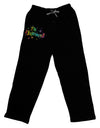 I'm a Unicorn Text Adult Lounge Pants-Lounge Pants-TooLoud-Black-Small-Davson Sales