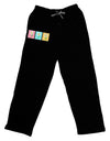 Pretty Daisies Watercolor Adult Lounge Pants-Lounge Pants-TooLoud-Black-Small-Davson Sales