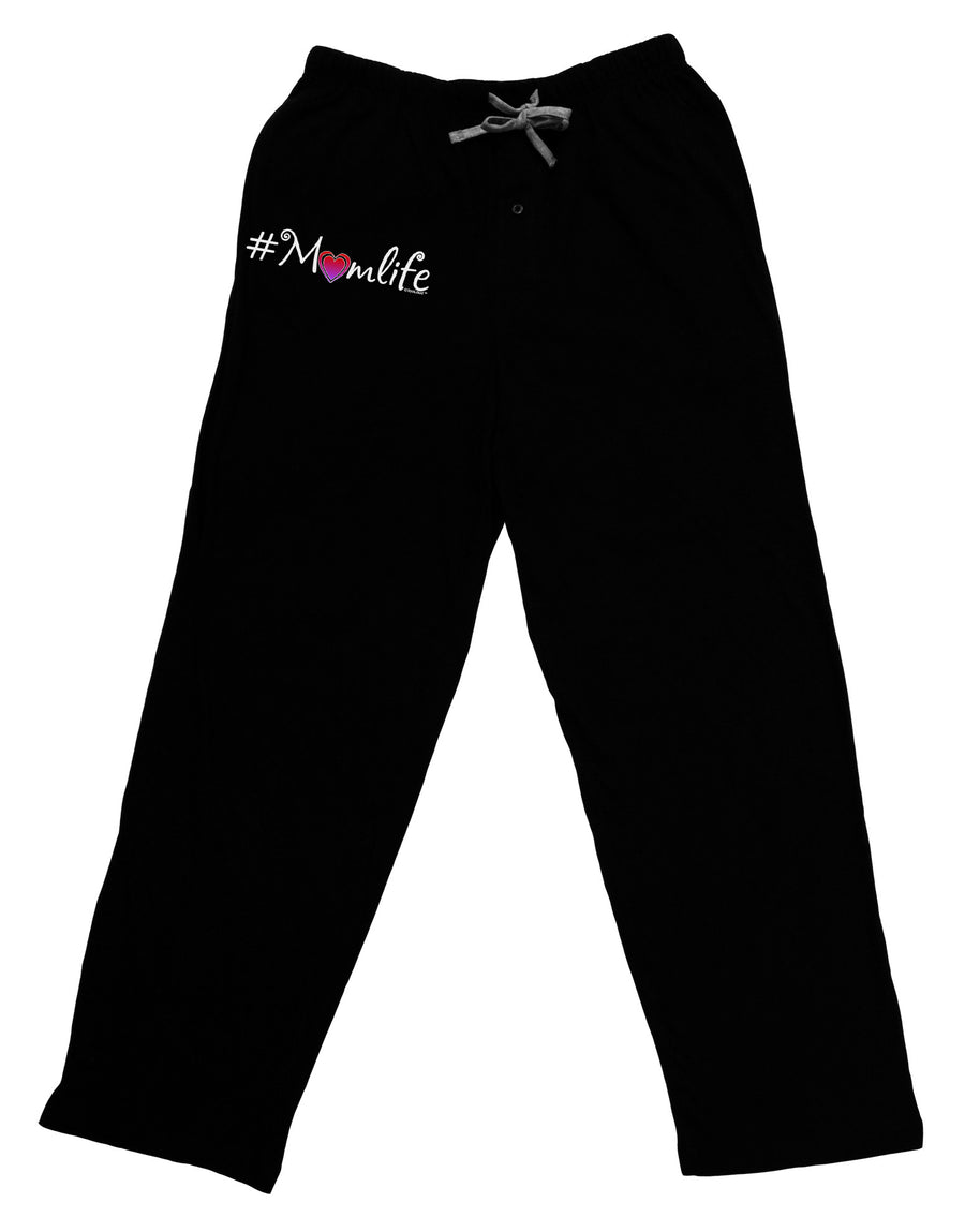 Hashtag Momlife Adult Lounge Pants-Lounge Pants-TooLoud-Black-Small-Davson Sales