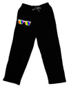 Pride Rainbow Lenses Adult Lounge Pants by TooLoud-Lounge Pants-TooLoud-Black-Small-Davson Sales