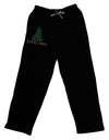 Merry Christmas Sparkles Relaxed Adult Lounge Pants-Lounge Pants-TooLoud-Black-Small-Davson Sales