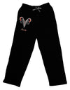 Aries Symbol Adult Lounge Pants-Lounge Pants-TooLoud-Black-Small-Davson Sales