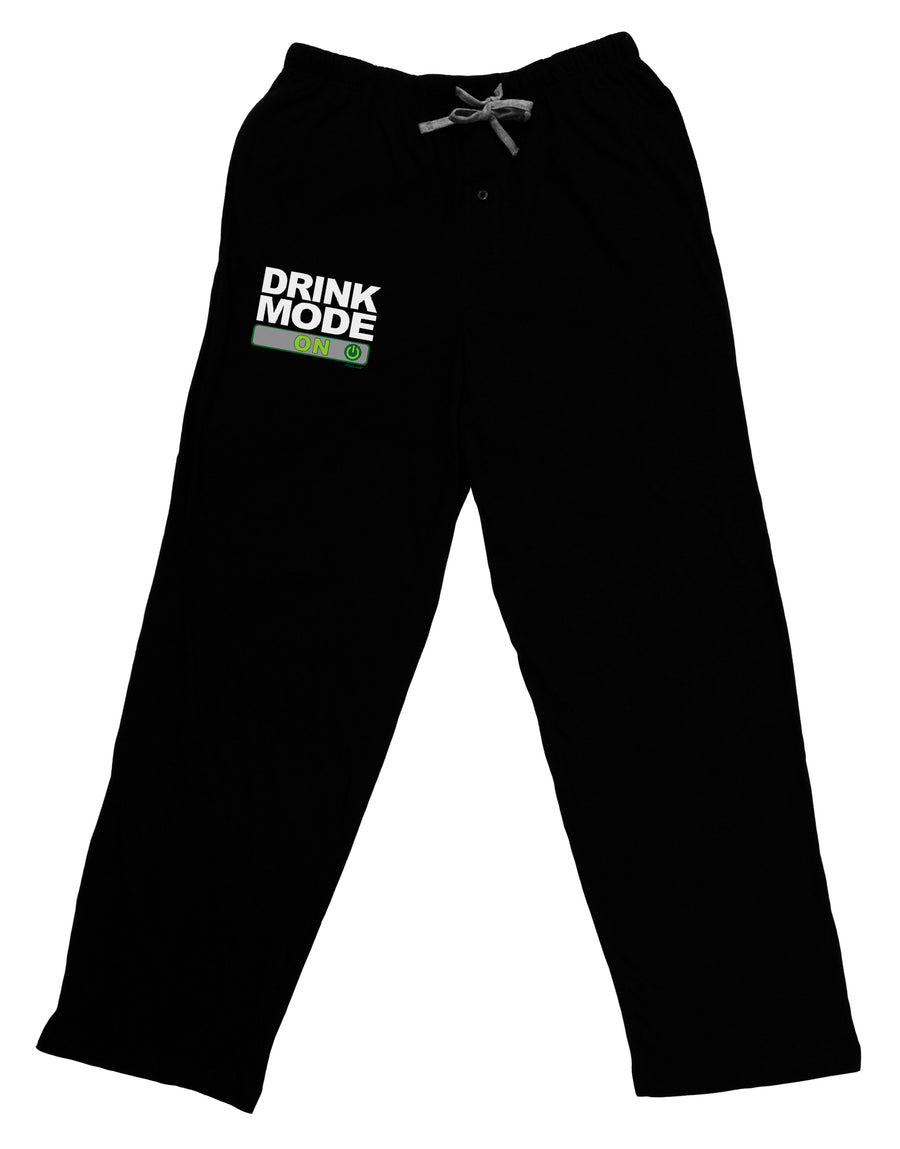 Drink Mode On Adult Lounge Pants by TooLoud-Lounge Pants-TooLoud-Black-Small-Davson Sales