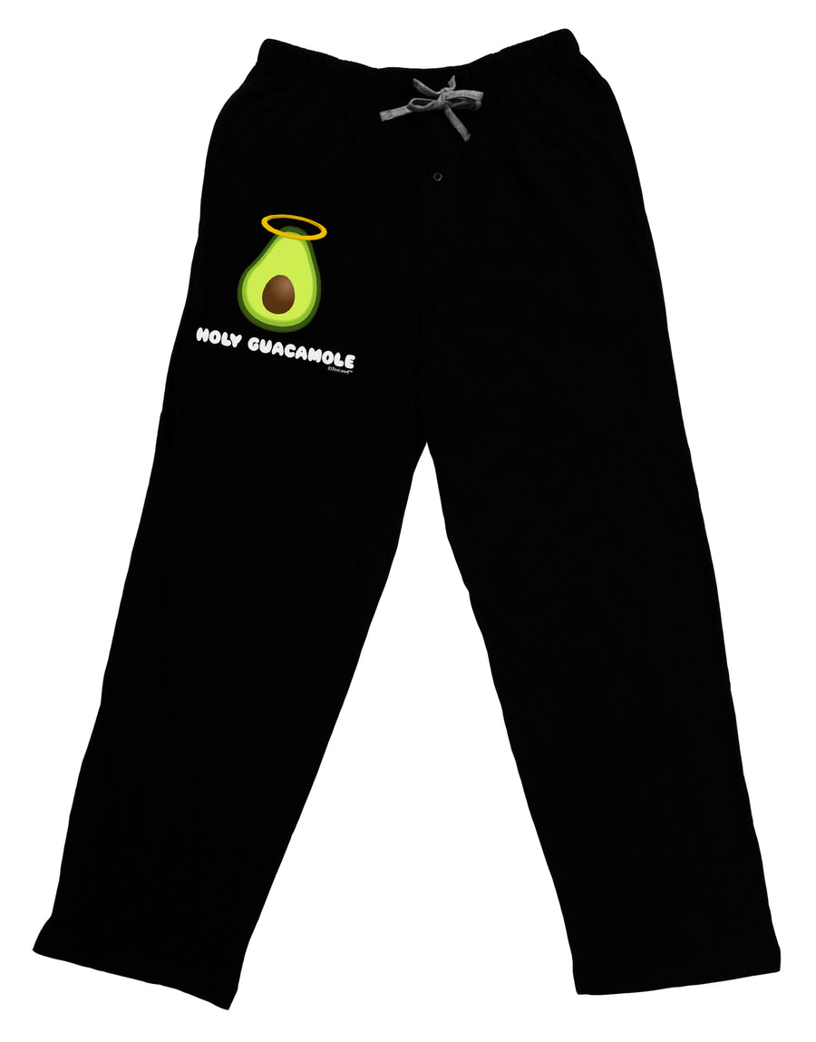 Holy Guacamole Design Adult Lounge Pants - Black by TooLoud-Lounge Pants-TooLoud-Black-Small-Davson Sales