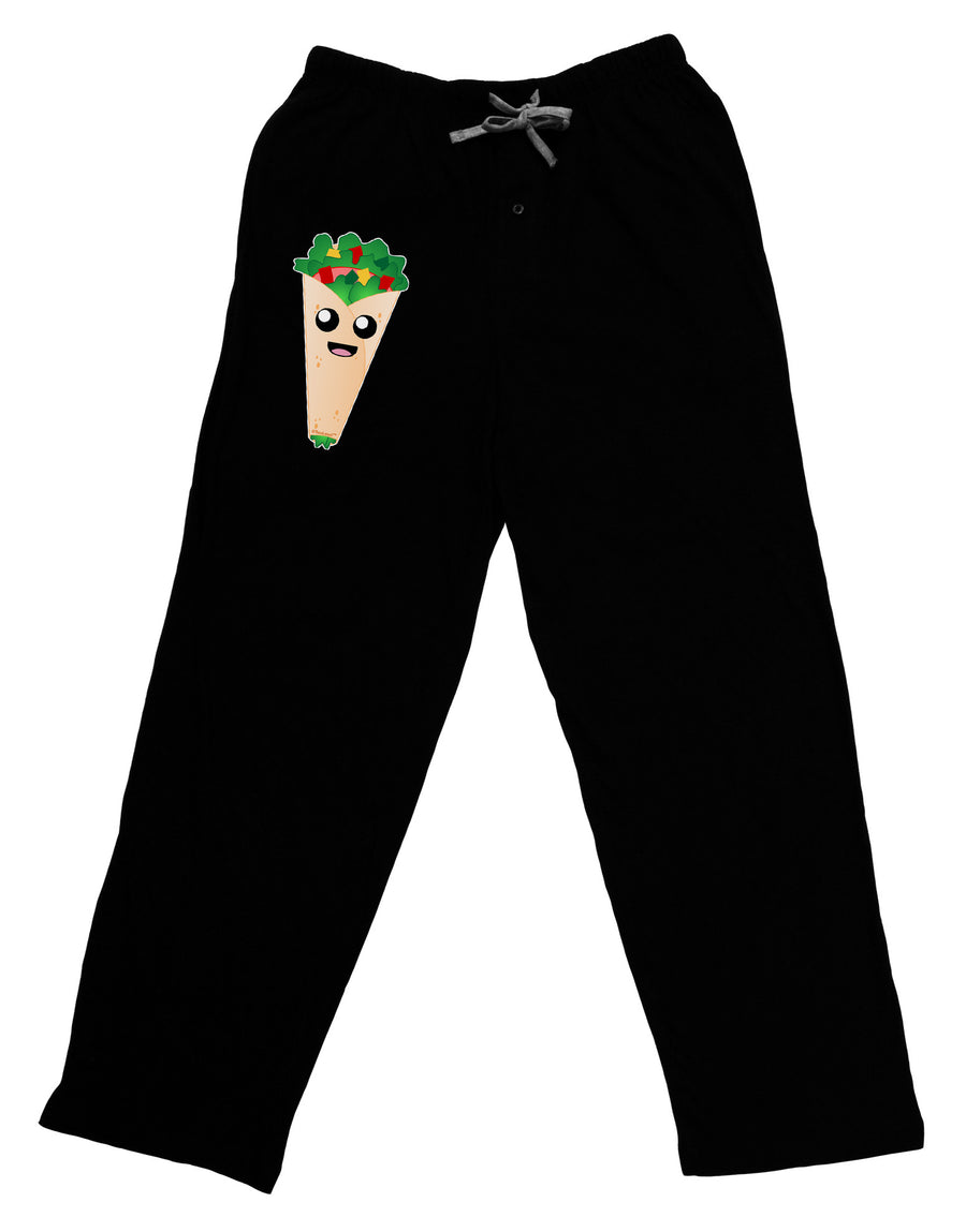 Cute Wrap Adult Lounge Pants-Lounge Pants-TooLoud-Black-Small-Davson Sales