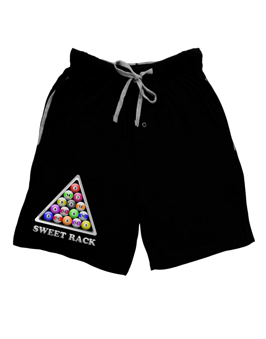 Sweet Rack - Pool Adult Lounge Shorts-Lounge Shorts-TooLoud-Black-Small-Davson Sales