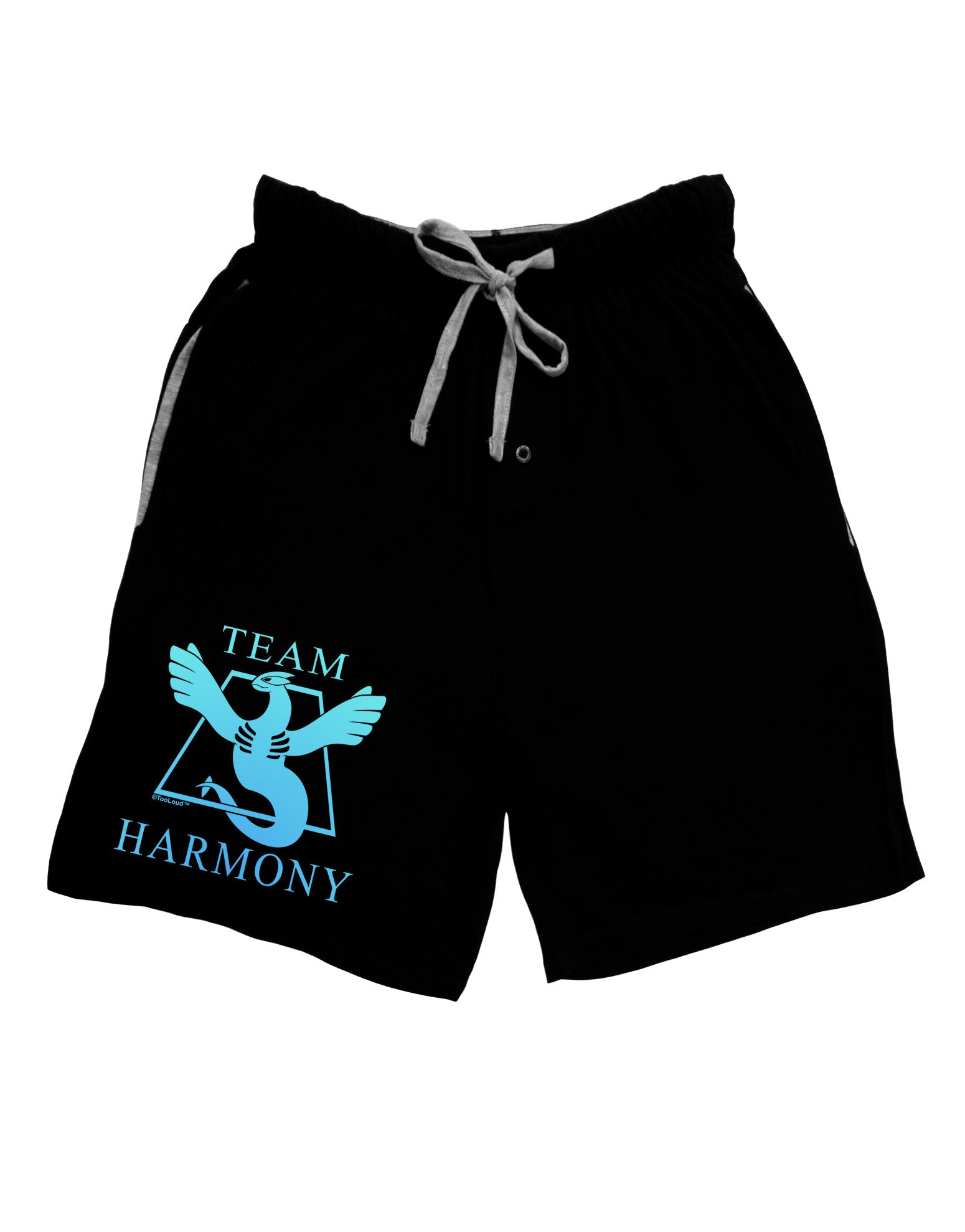 Team Harmony Adult Lounge Shorts-Lounge Shorts-TooLoud-Black-Small-Davson Sales