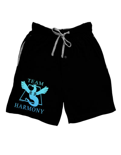 Team Harmony Adult Lounge Shorts-Lounge Shorts-TooLoud-Black-Small-Davson Sales