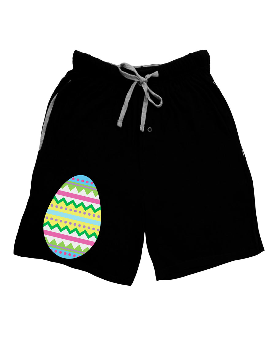 Colorful Easter Egg Adult Lounge Shorts - Red or Black-Lounge Shorts-TooLoud-Red-Small-Davson Sales