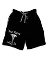 Personalized Cabin 11 Hermes Adult Lounge Shorts by-Lounge Shorts-TooLoud-Black-Small-Davson Sales