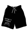 Gamer In Training Color Adult Lounge Shorts-Lounge Shorts-TooLoud-Black-Small-Davson Sales