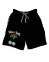 Silver Bells Adult Lounge Shorts by-Lounge Shorts-TooLoud-Black-Small-Davson Sales