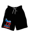 Democrat Party Animal Adult Lounge Shorts-Lounge Shorts-TooLoud-Black-Small-Davson Sales