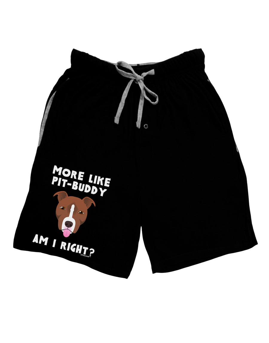 More Like Pit Buddy Adult Lounge Shorts-Lounge Shorts-TooLoud-Red-Small-Davson Sales