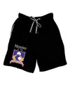 Member of the Wolf Pack Adult Lounge Shorts-Lounge Shorts-TooLoud-Black-Small-Davson Sales