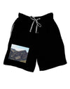 Arizona Saguaro Lake Mountains Adult Lounge Shorts-Lounge Shorts-TooLoud-Black-Small-Davson Sales