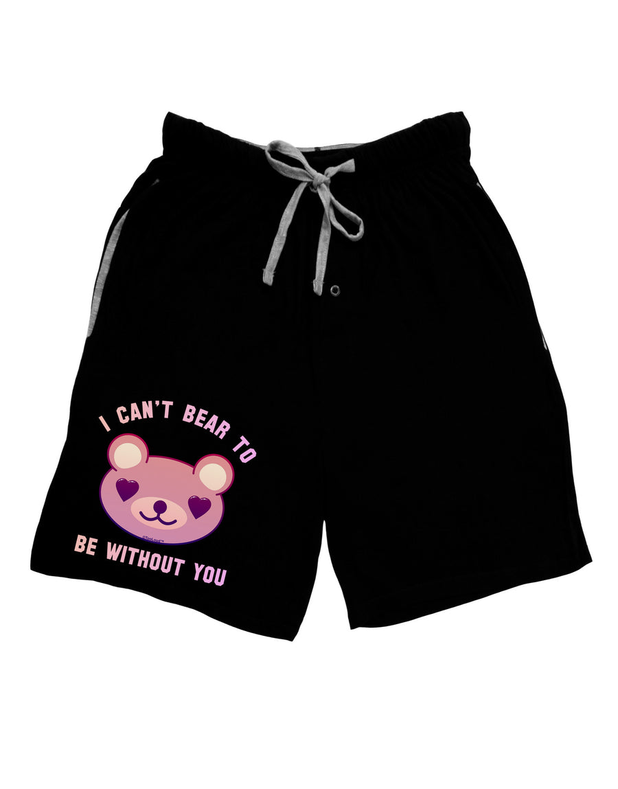 I Can't Bear to be Without You Relaxed Fit Adult Lounge Shorts by-Lounge Shorts-TooLoud-Red-Small-Davson Sales