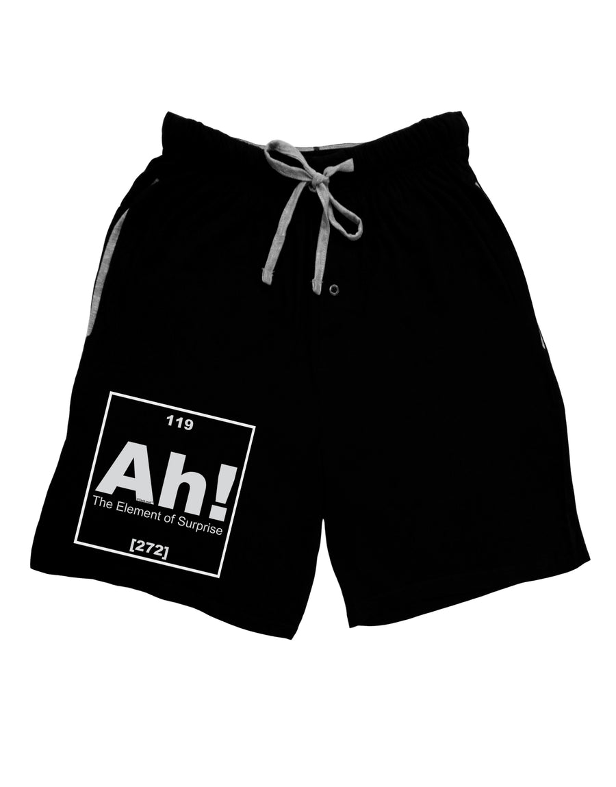 Ah the Element of Surprise Funny Science Adult Lounge Shorts by TooLoud-Lounge Shorts-TooLoud-Red-Small-Davson Sales