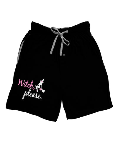 TooLoud Witch Please Adult Lounge Shorts-Lounge Shorts-TooLoud-Black-Small-Davson Sales