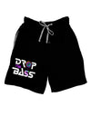 Drop The Bass - Drips Speaker Adult Lounge Shorts-Lounge Shorts-TooLoud-Black-Small-Davson Sales