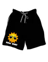 Naw Sun Cute Sun Dark Adult Lounge Shorts-Lounge Shorts-TooLoud-Black-Small-Davson Sales