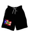 Puerto Rico Coqui Adult Lounge Shorts-Lounge Shorts-TooLoud-Black-Small-Davson Sales