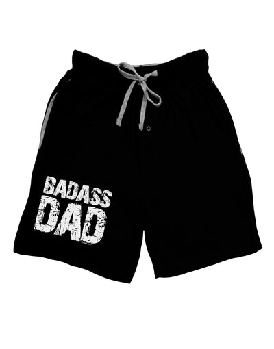 Badass Dad Adult Lounge Shorts by TooLoud-Lounge Shorts-TooLoud-Black-Small-Davson Sales