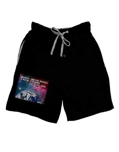 Something Incredible Adult Lounge Shorts-Lounge Shorts-TooLoud-Black-Small-Davson Sales