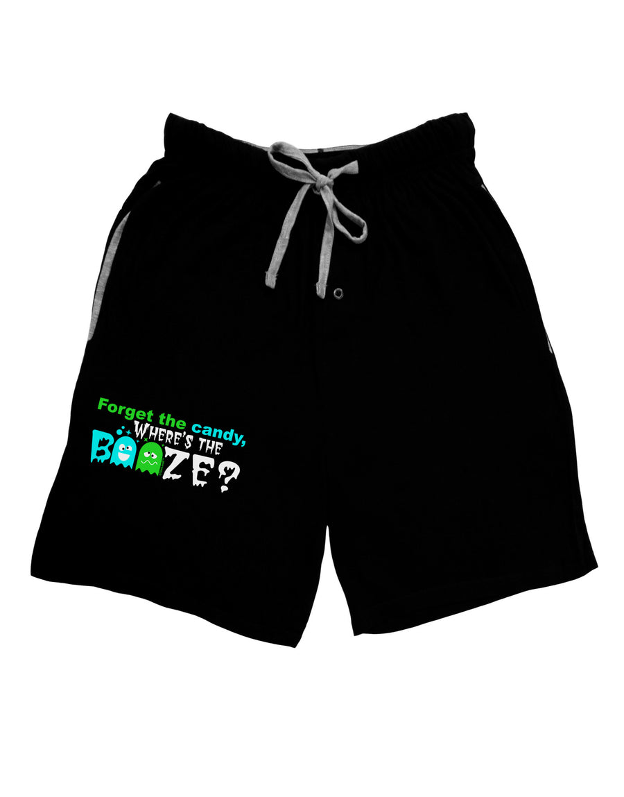 Where's The Booze Adult Lounge Shorts-Lounge Shorts-TooLoud-Red-Small-Davson Sales