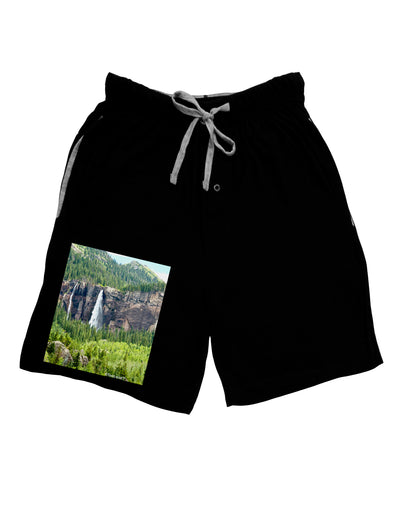 Beautiful Cliffs Nature Adult Lounge Shorts by-Lounge Shorts-TooLoud-Black-Small-Davson Sales