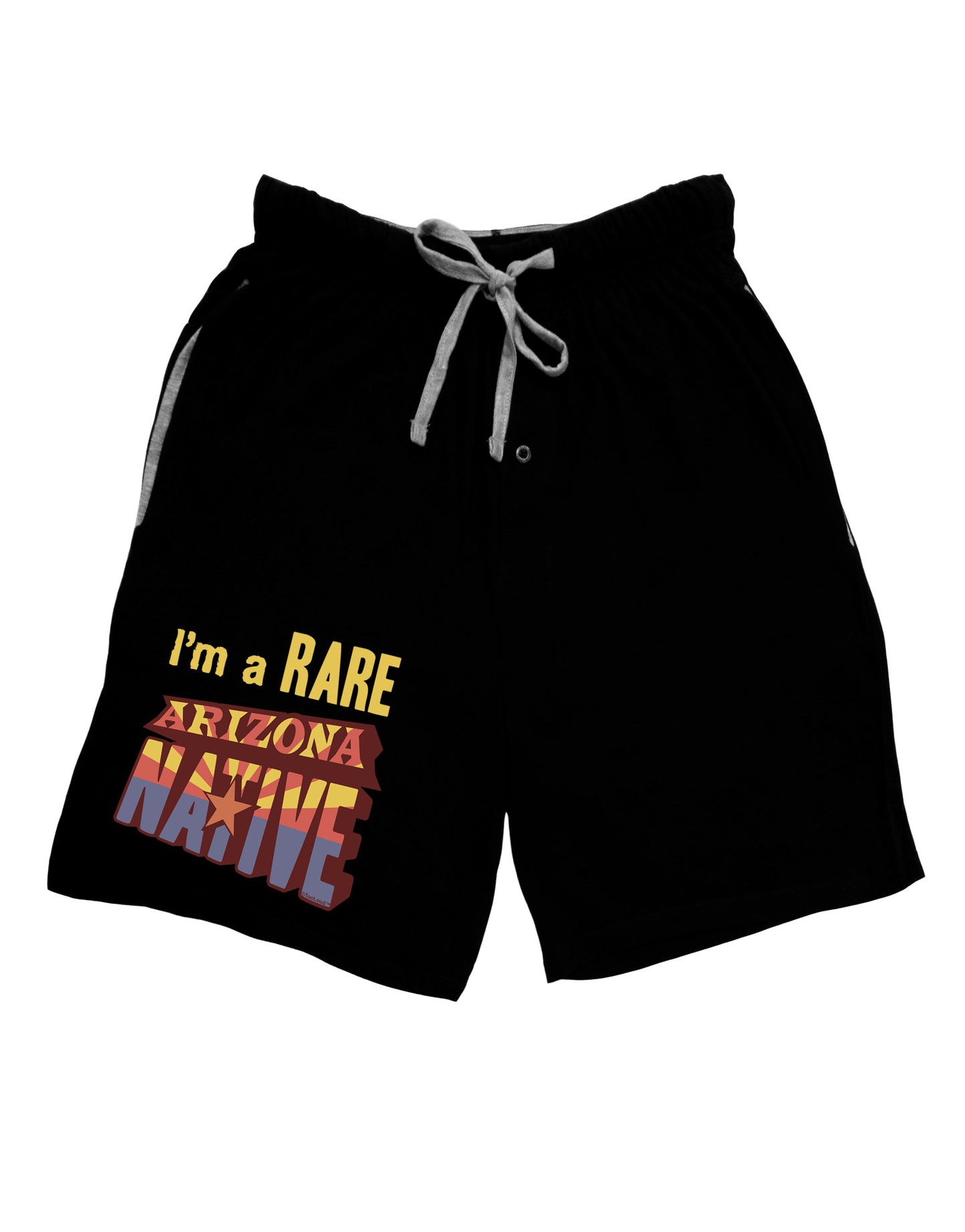 I'm a Rare Arizona Native Adult Lounge Shorts-Lounge Shorts-TooLoud-Black-Small-Davson Sales