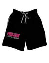 Failure Is Not An Option Adult Lounge Shorts - Red or Black by TooLoud-Lounge Shorts-TooLoud-Black-Small-Davson Sales