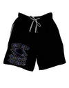 Best Dad in the Entire Universe - Galaxy Print Adult Lounge Shorts-Lounge Shorts-TooLoud-Black-Small-Davson Sales