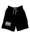 Drink Mode On Adult Lounge Shorts by TooLoud-Lounge Shorts-TooLoud-Black-Small-Davson Sales