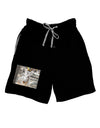 Troubled Burro Adult Lounge Shorts-Lounge Shorts-TooLoud-Black-Small-Davson Sales