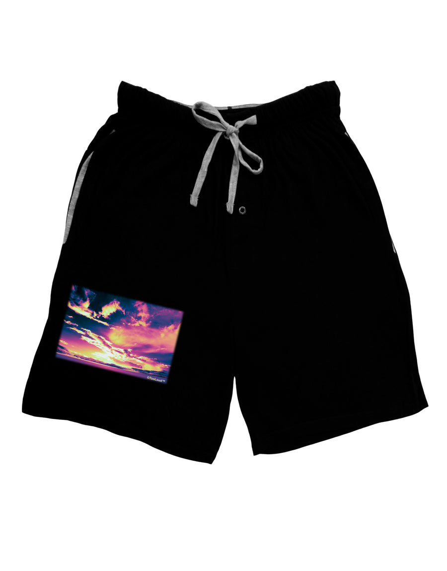 Blue Mesa Reservoir Surreal Adult Lounge Shorts-Lounge Shorts-TooLoud-Red-Small-Davson Sales