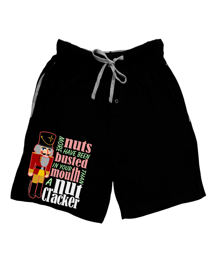 More Nuts Busted - Your Mouth Adult Lounge Shorts by-Lounge Shorts-TooLoud-Red-Small-Davson Sales