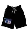 All American Cat Adult Lounge Shorts by TooLoud-Lounge Shorts-TooLoud-Black-Small-Davson Sales